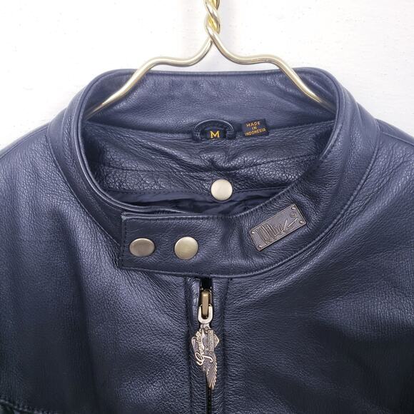 Harley Davidson Willie G Vintage Fringe Leather Motorcycle Biker Women's Jacket - Picture 3 of 16